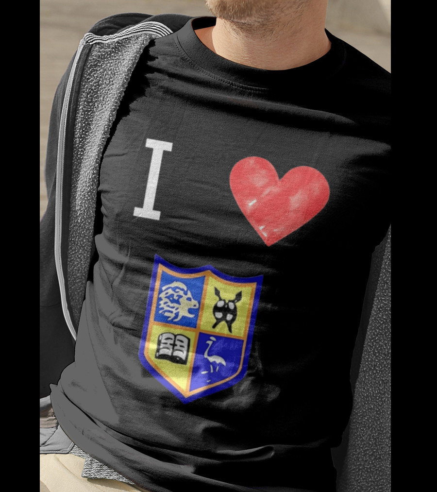 I Love University Of Zimbabwe UZ Harare Lion Emblem Crest T-Shirt