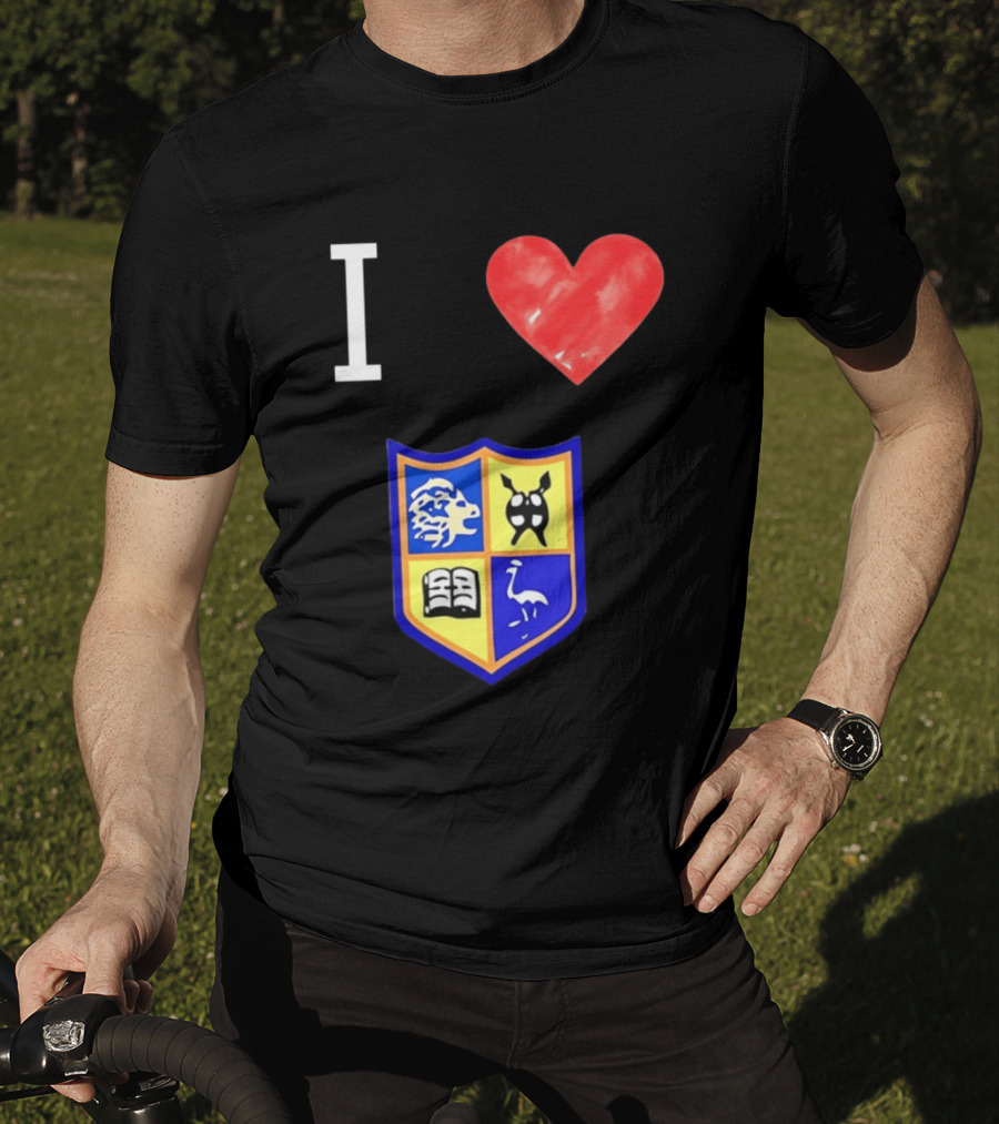 I Love University Of Zimbabwe UZ Harare Lion Emblem Crest T-Shirt