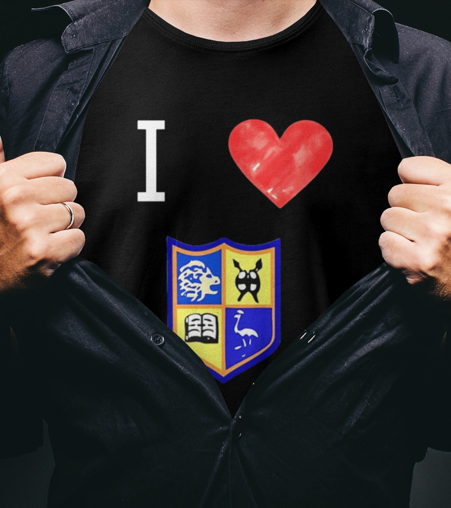 I Love University Of Zimbabwe UZ Harare Lion Emblem Crest T-Shirt