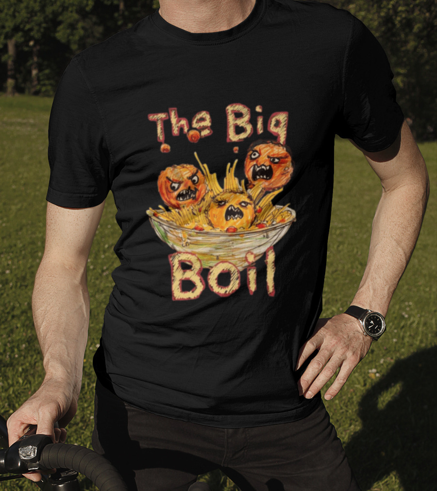 Kt8 Store Spag Heddy The Big Boil Scribble Black T-Shirt