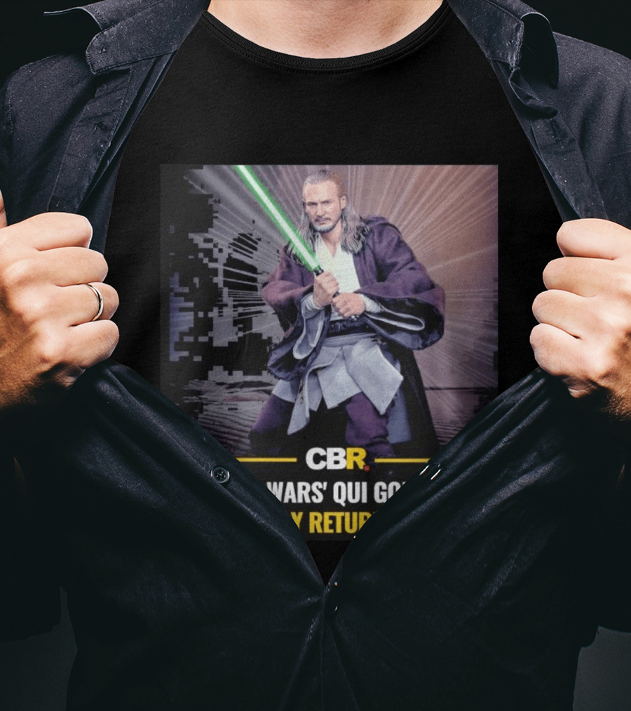 CBR Star Wars Qui Gon Jinn Officially Returns In 2027 T-Shirt