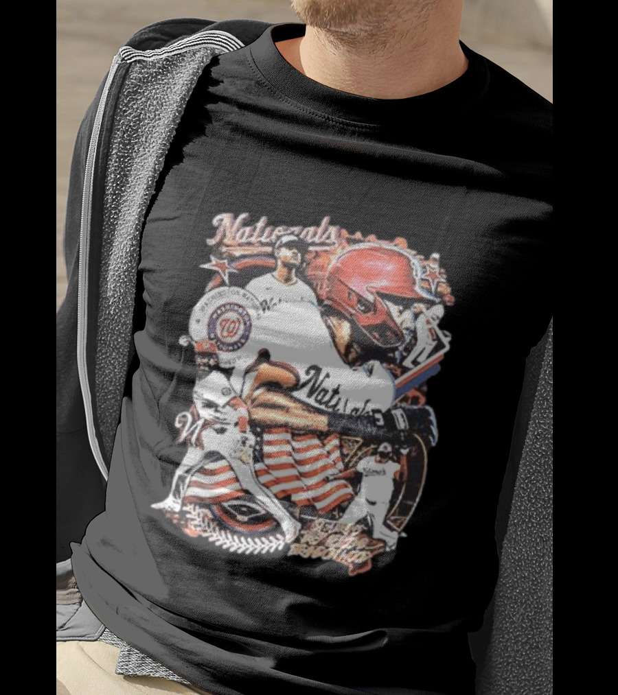 Washington Nationals Legends Baseball Players And Team Highlights T-Shirt