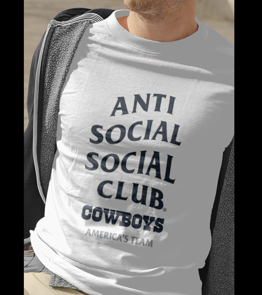 Anti Social Social Club Cowboys America's Team T-Shirt