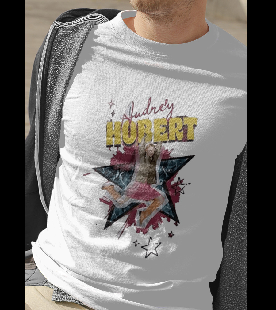 Audrey Hubert The Staircase To Stardom Tour Jumping Starburst T-Shirt