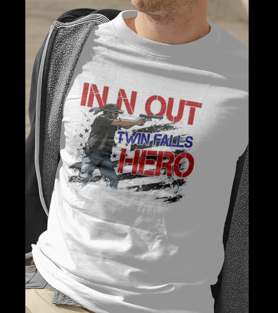 IN N OUT Twin Falls Hero Jordan Salinas T-Shirt