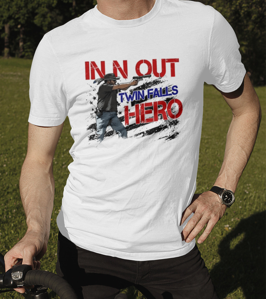 IN N OUT Twin Falls Hero Jordan Salinas T-Shirt