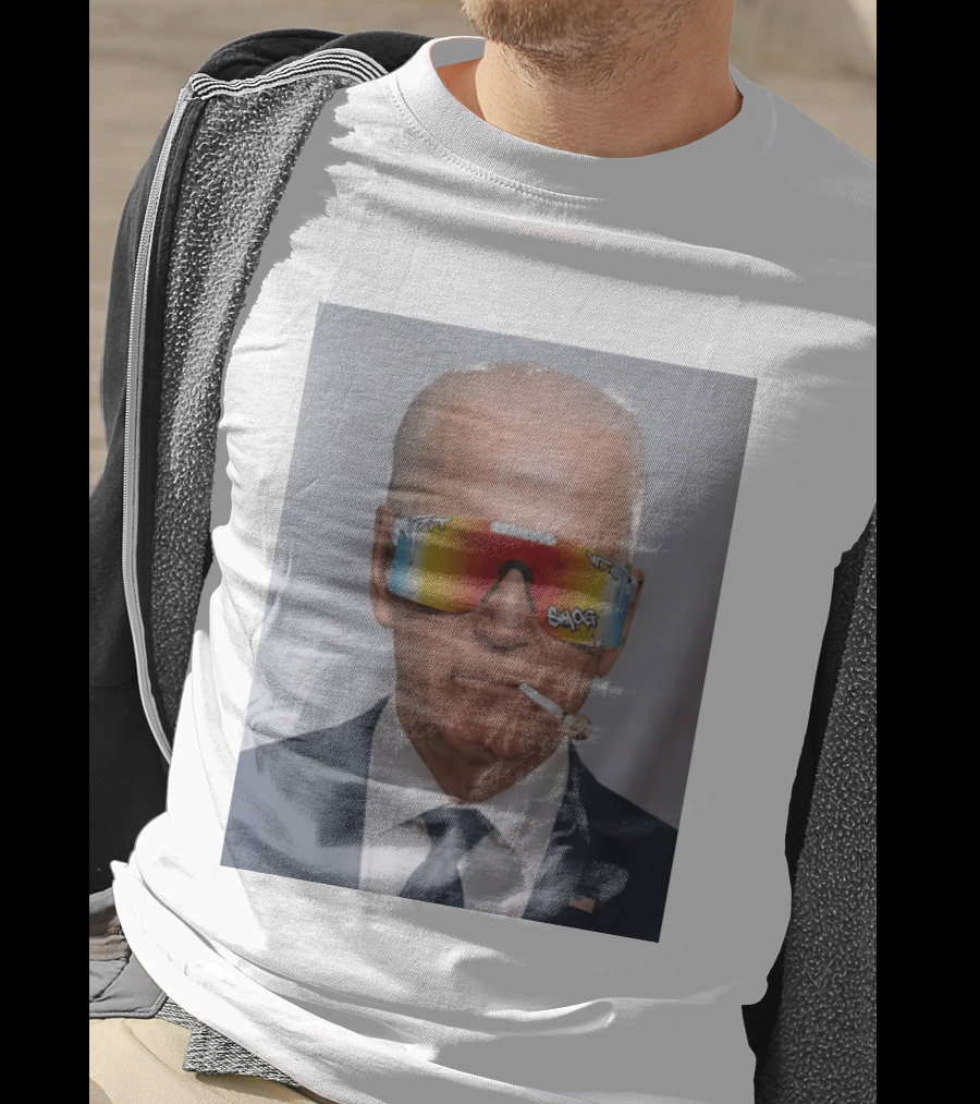 Joe Biden Pit Viper Sunglasses Smoking Pipe President T-Shirt