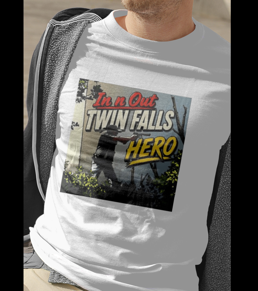 In N Out Twin Falls Hero Jordan Salinas 2026 T-Shirt