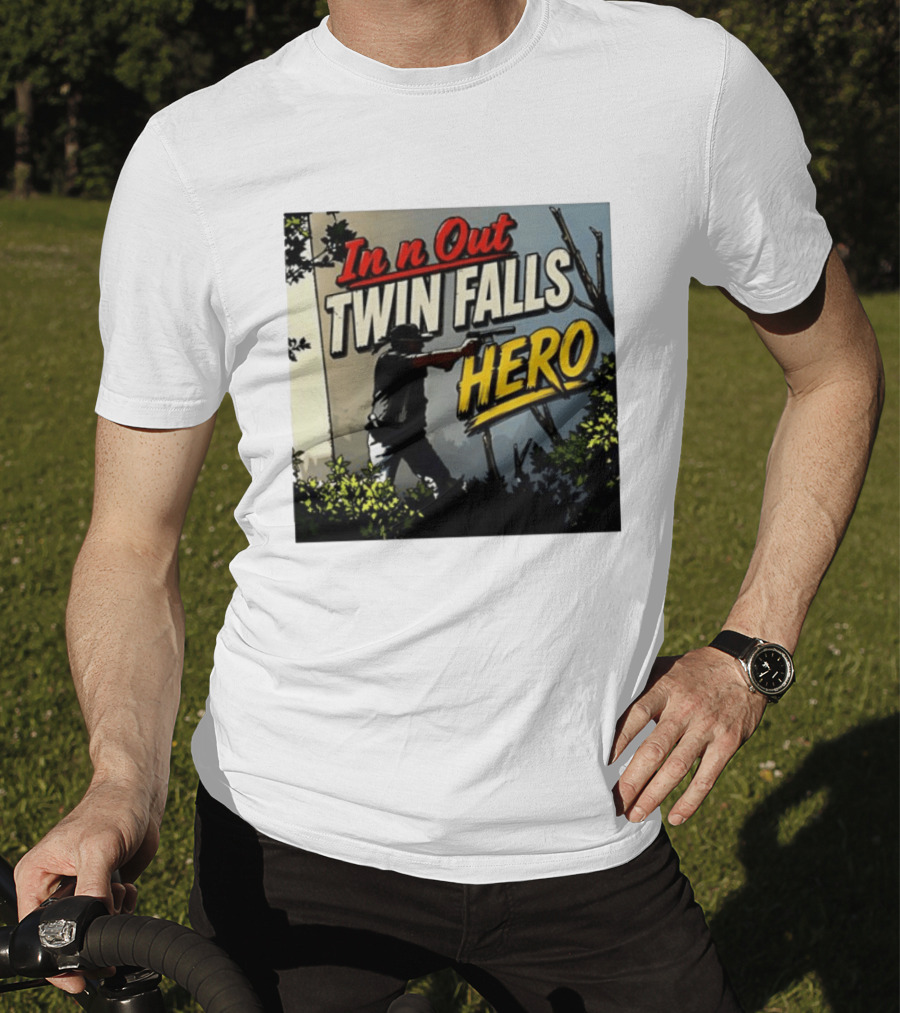 In N Out Twin Falls Hero Jordan Salinas 2026 T-Shirt
