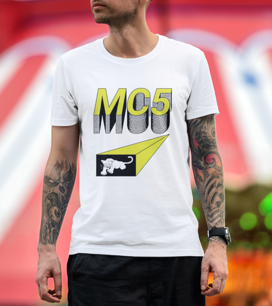 MC5 Motor City Five Rock Panther T-Shirt
