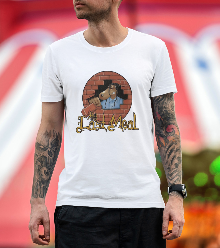 Tha Last Meal West Coast Hip Hop Snoop Dogg Brick Wall T-Shirt