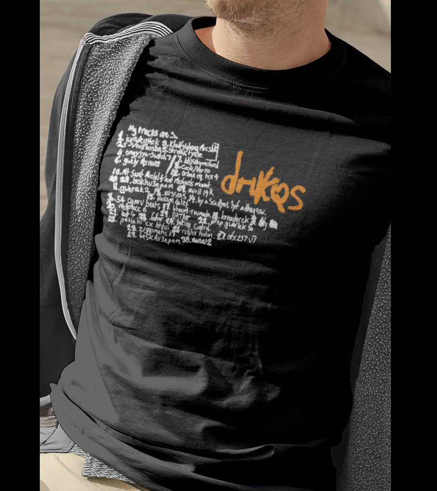 Aphex Twin Drukqs Tracklist Richard D James Brown T-Shirt