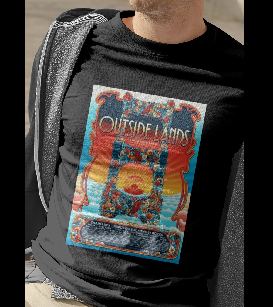 Babymetal LuckyFes'26 Quick Dry 8 Outside Lands Golden Gate Park August 11 To 13 2023 Charli XCX Rufus Du Sol The Strokes T-Shirt