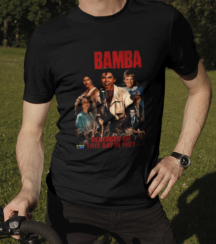 Bamba Released On This Day In 1987 80s Movie T-Shirt