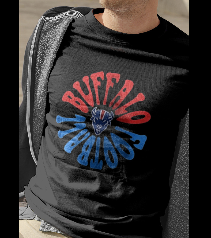 Buffalo Bills Football Yesterday Today Tomorrow Forever No Matter What Diamond Heart T-Shirt