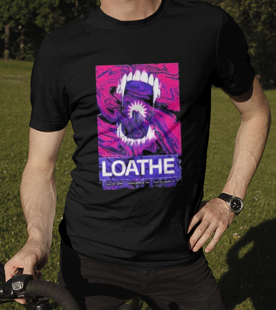 Loathe Band Live At The Fillmore Minneapolis MN August 1 2026 Concert T-Shirt