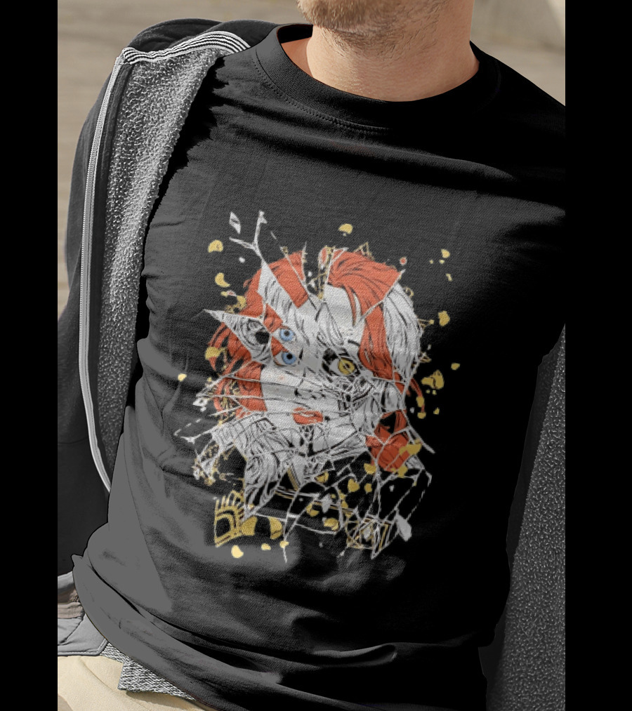 Chucky Shattered Glass Child's Play Horror T-Shirt