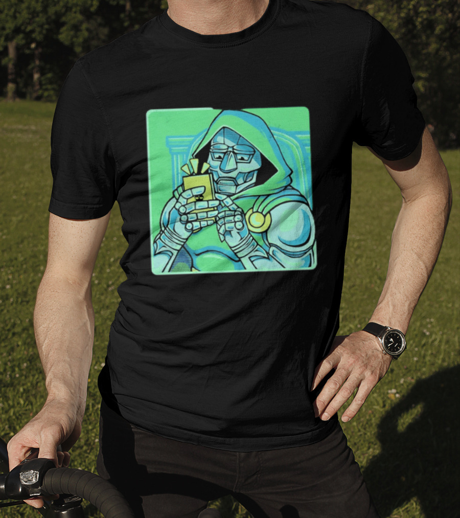 Doctor Doom Marvel Villain Doom Scroll Of Doom T-Shirt