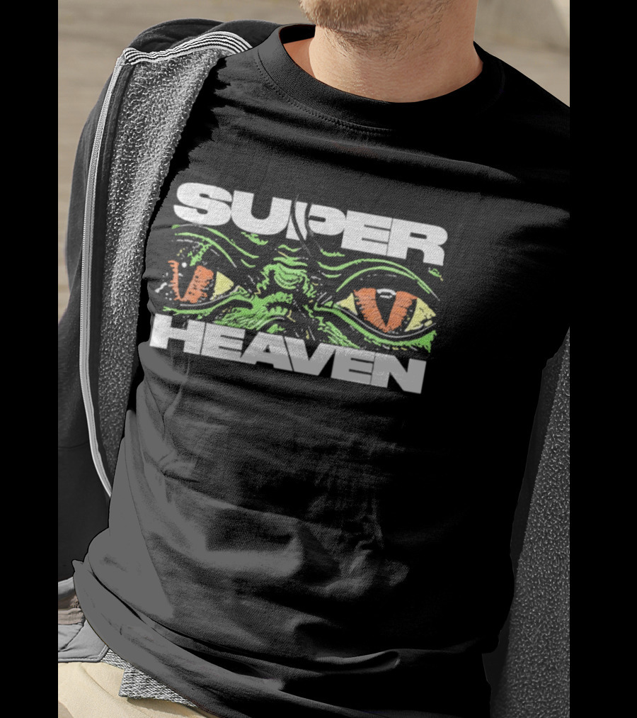 Superheaven Eyes Bold Alternative Rock Band T-Shirt