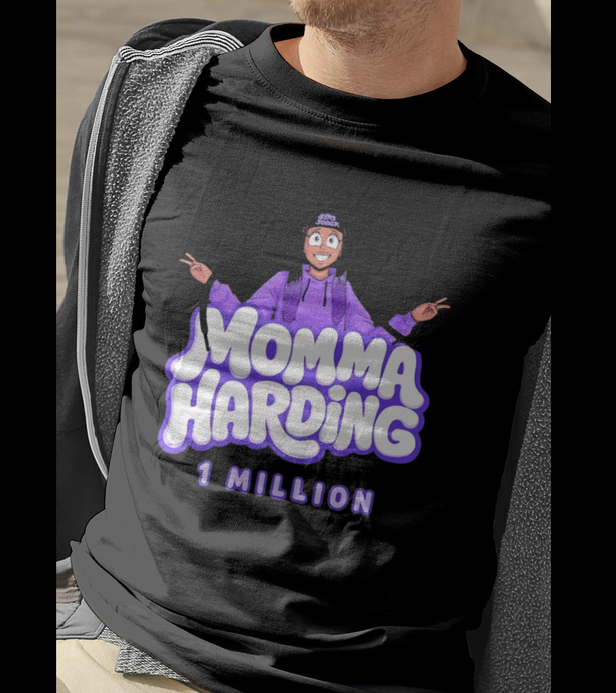 Momma Harding Stay Sober 1 Million Content Creator Celebration T-Shirt