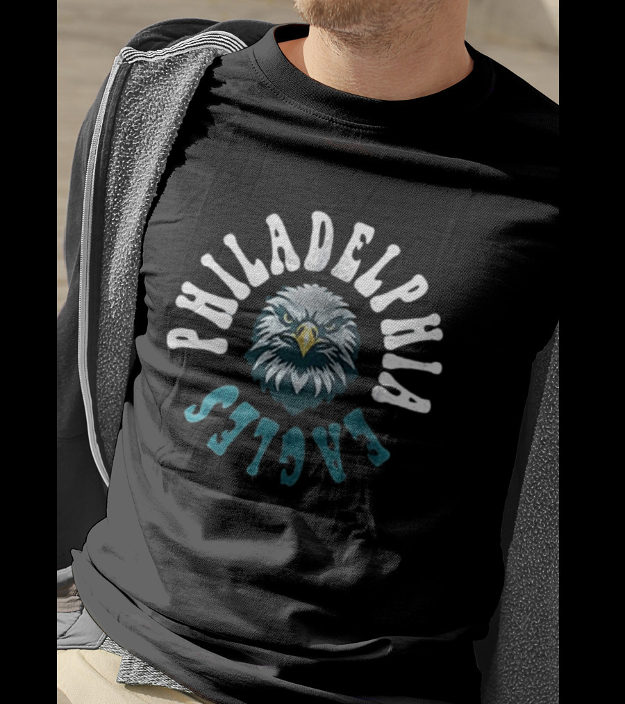 Philadelphia Eagles Yesterday Today Tomorrow Forever No Matter What Diamond Heart T-Shirt