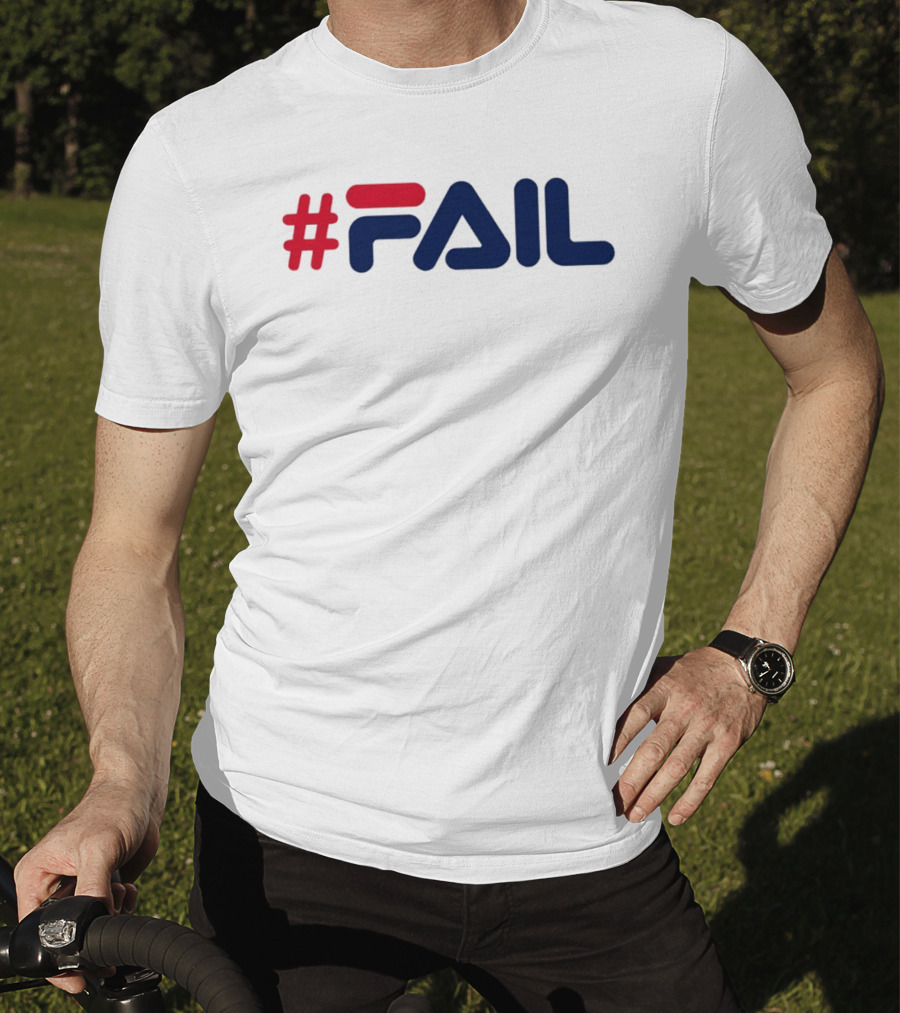 #FAIL Hashtag Bold Modern T-Shirt