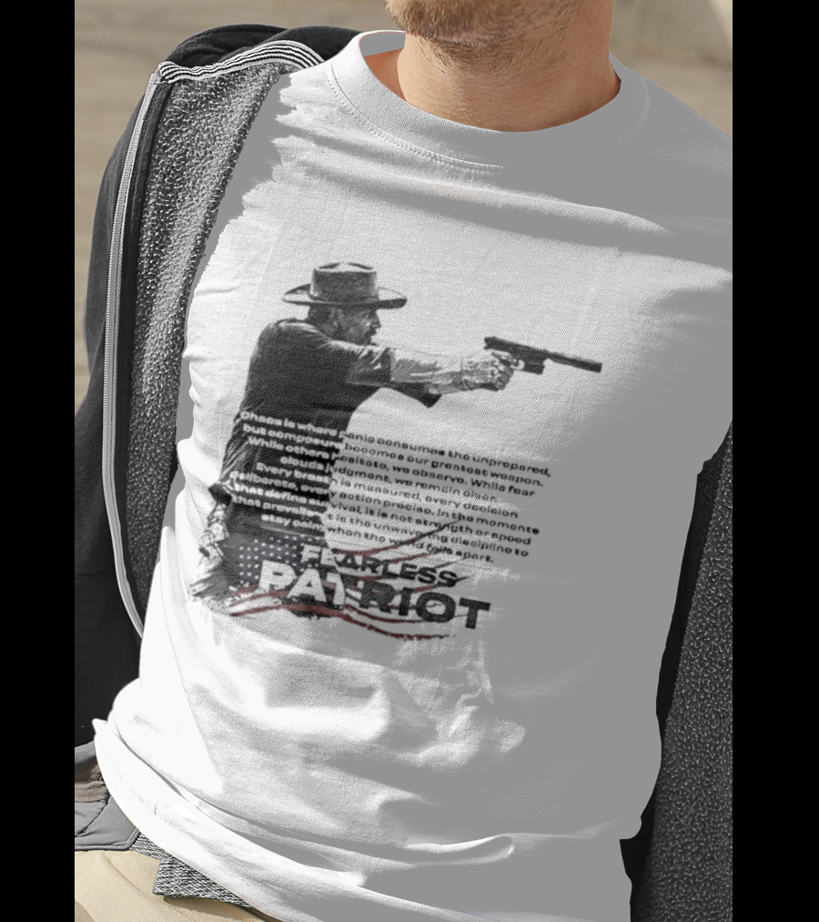 Jordan Salinas Fearless Patriot Hero T-Shirt