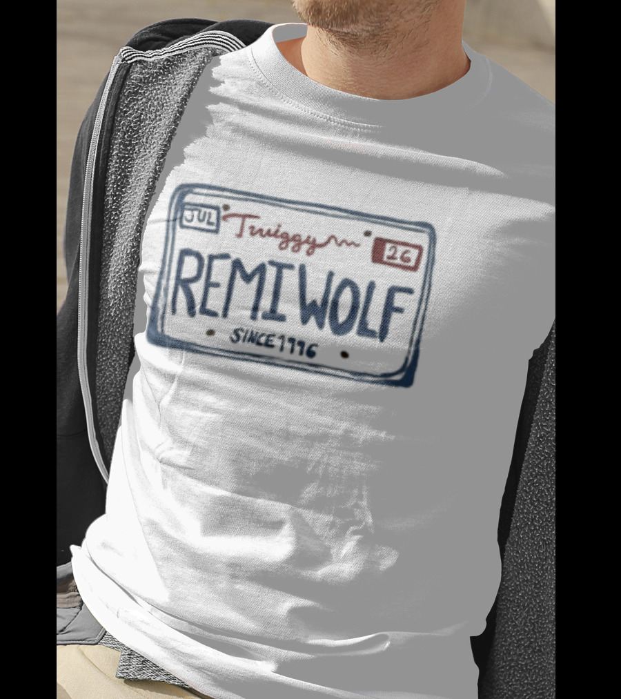 Remi Wolf Store License Plate December Twirl 227 California 2023 T-Shirt