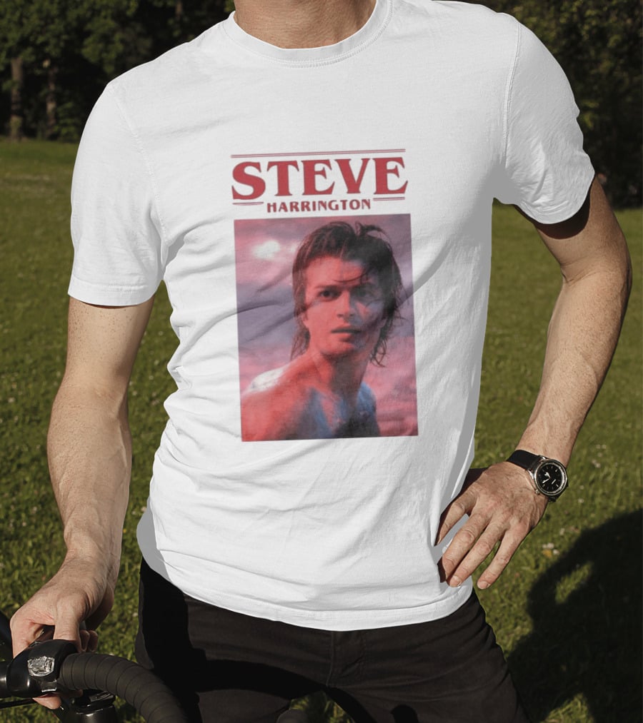 Steve Harrington Vintage Aesthetic Stranger Things Joe Keery T-Shirt
