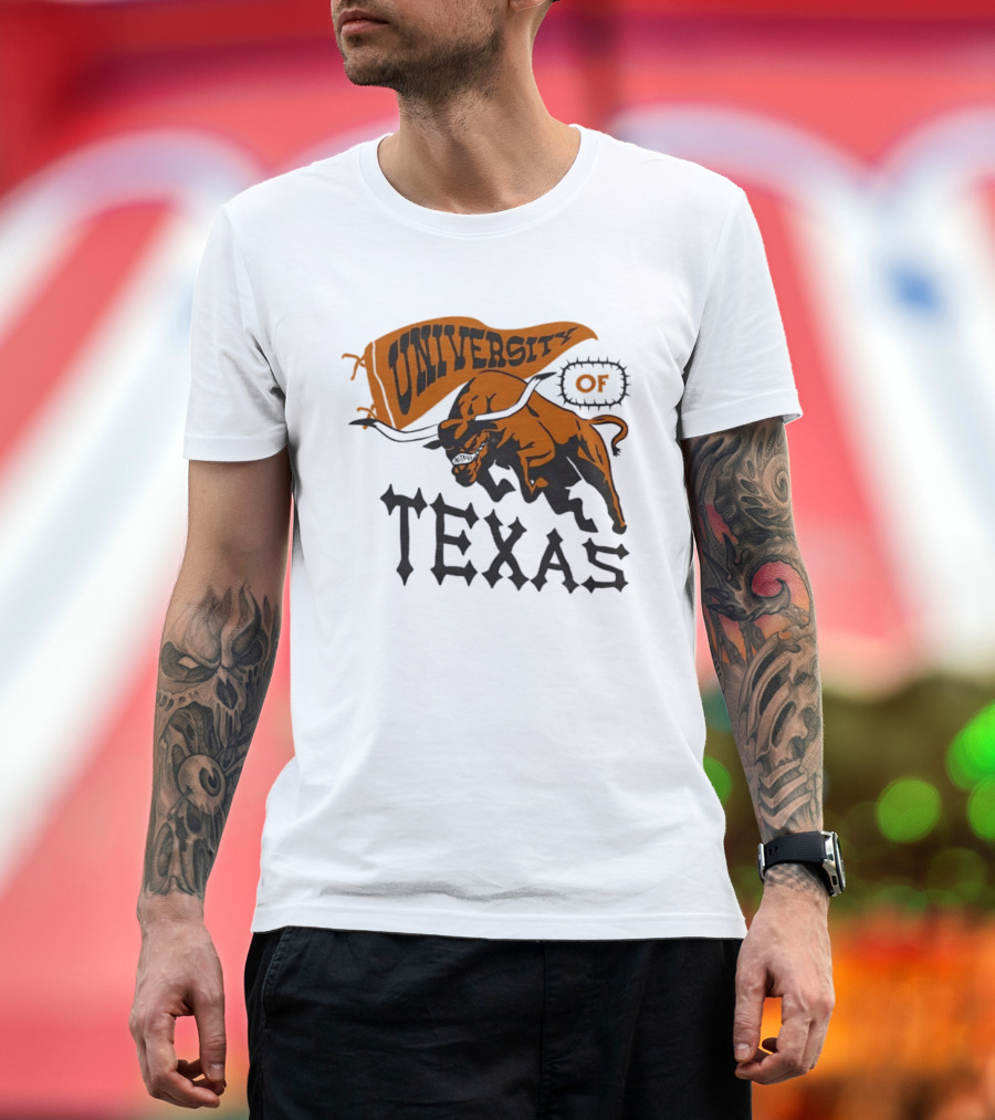 University Of Texas Longhorn Bevo Bull T-Shirt