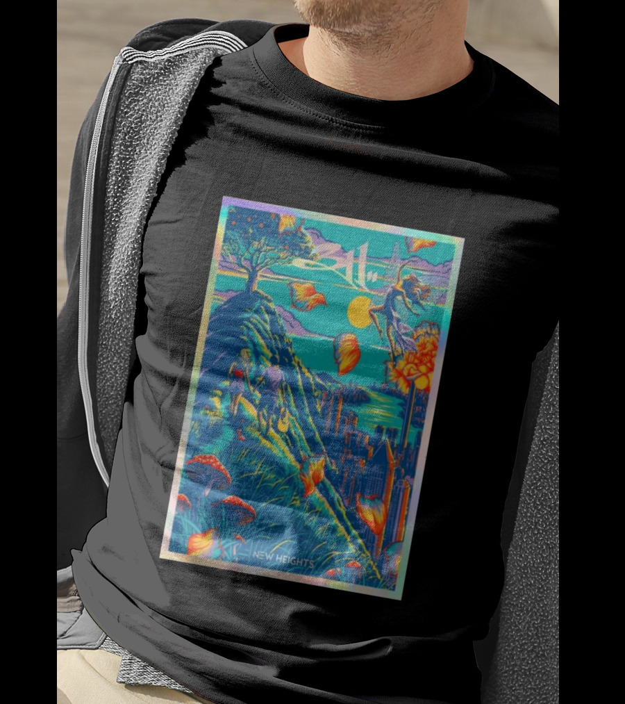 311 New Heights 2026 Fairy Cityscape Guitar Walk T-Shirt