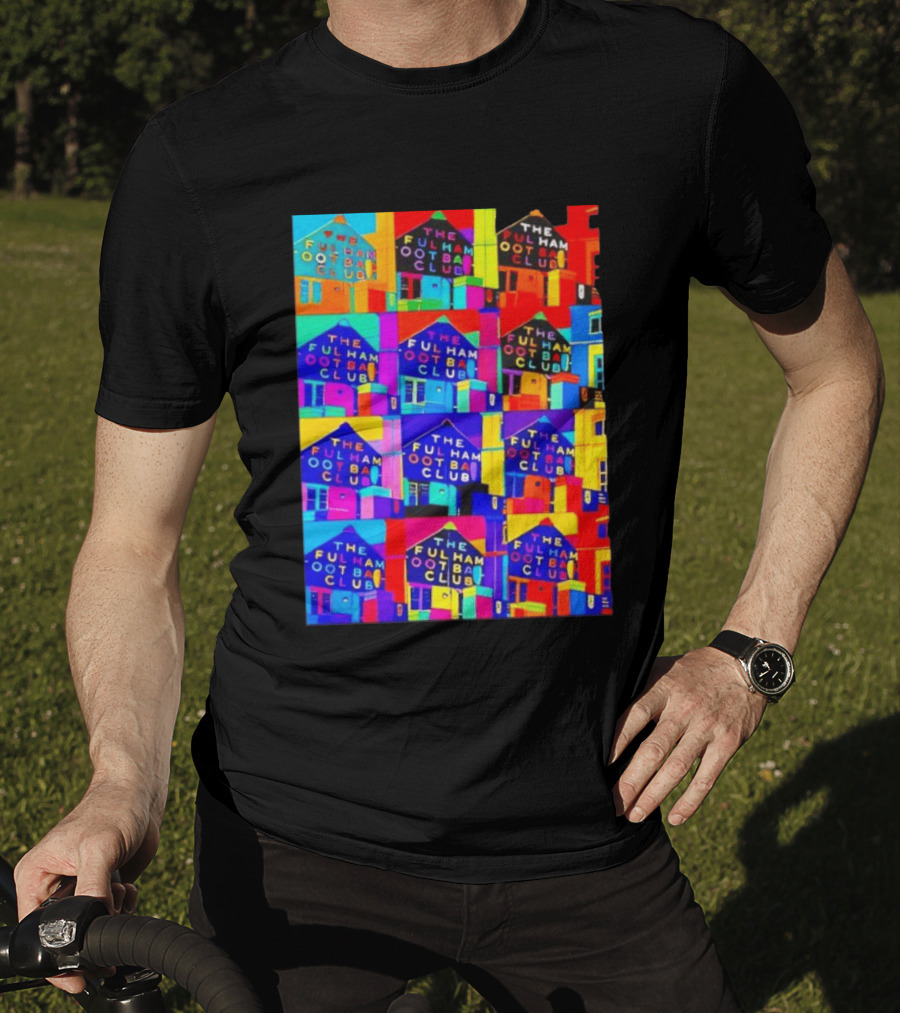 The Fulham Football Club Pop Art Craven Cottage T-Shirt