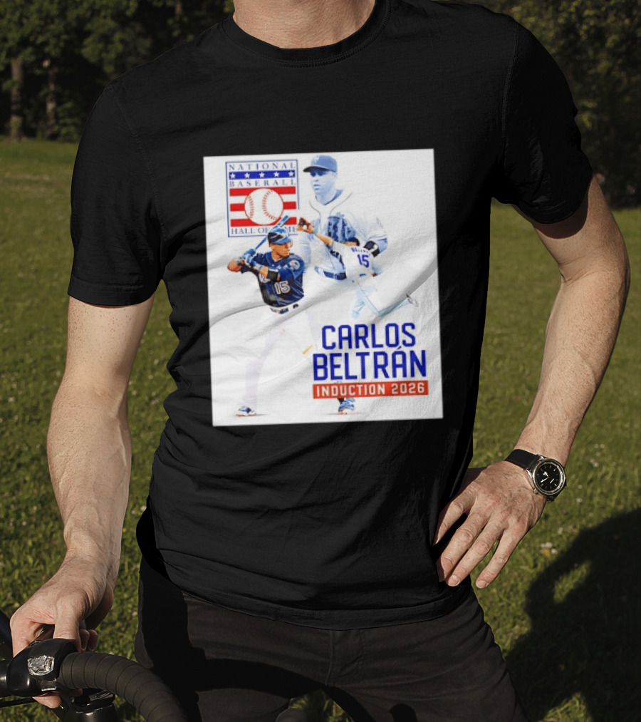 Carlos Beltran National Baseball Hall Of Fame Induction 2026 T-Shirt