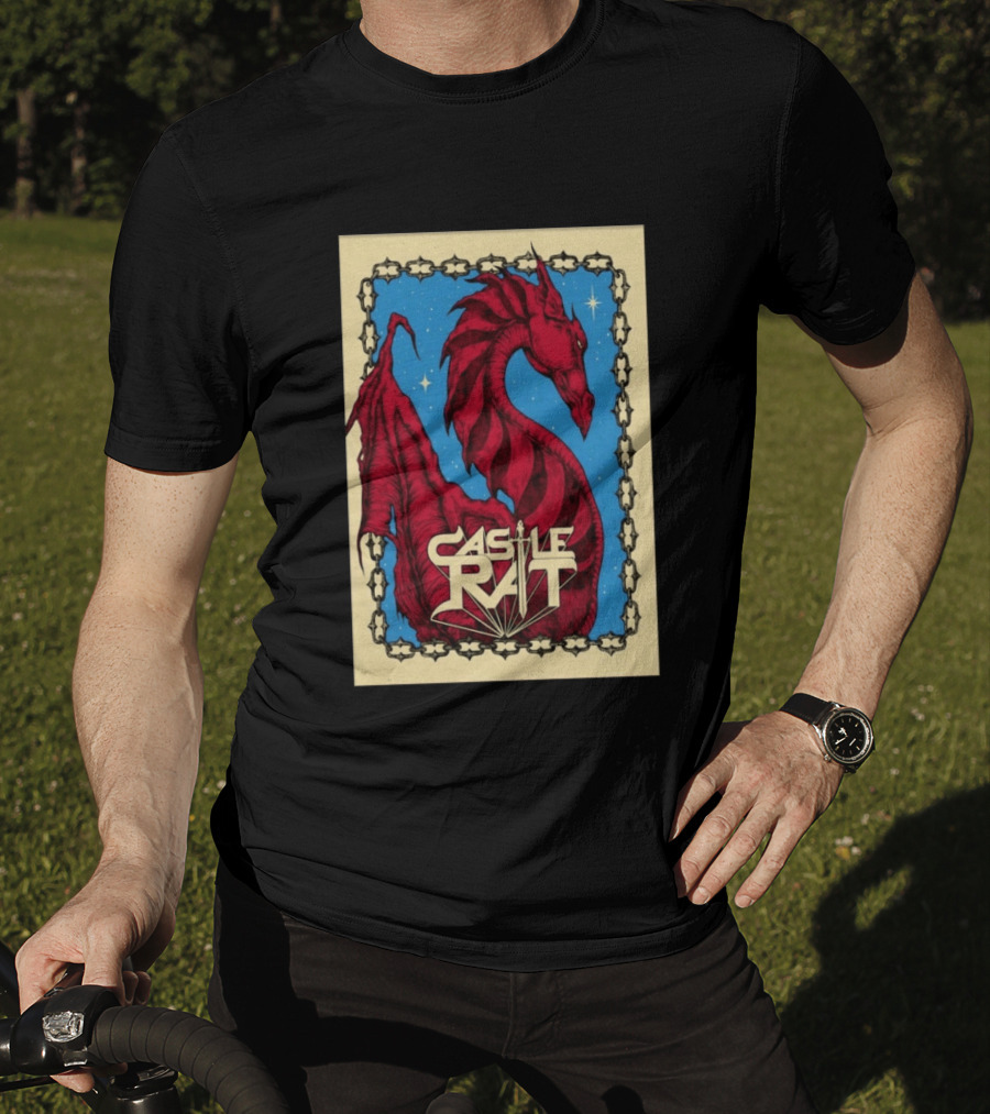 Castle Rat Red Dragon Marienthal Germany Aug 14 2026 T-Shirt