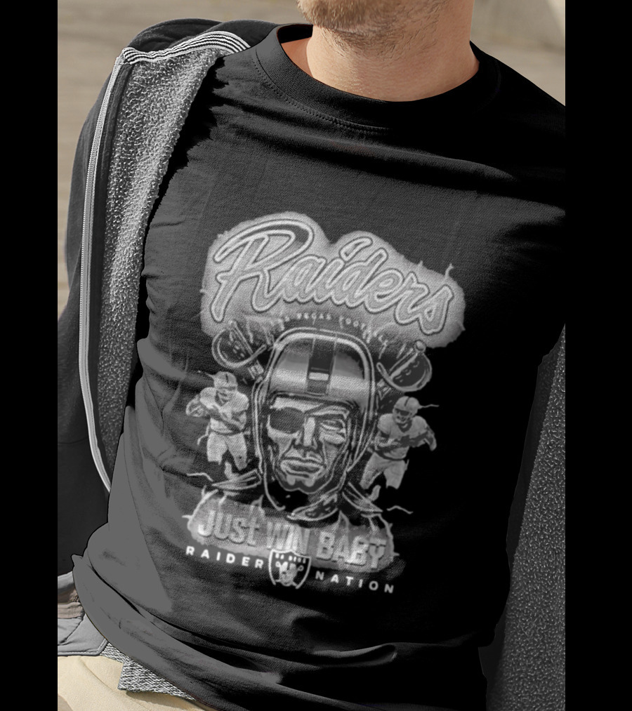 Raider Nation Las Vegas Football Just Win Baby T-Shirt