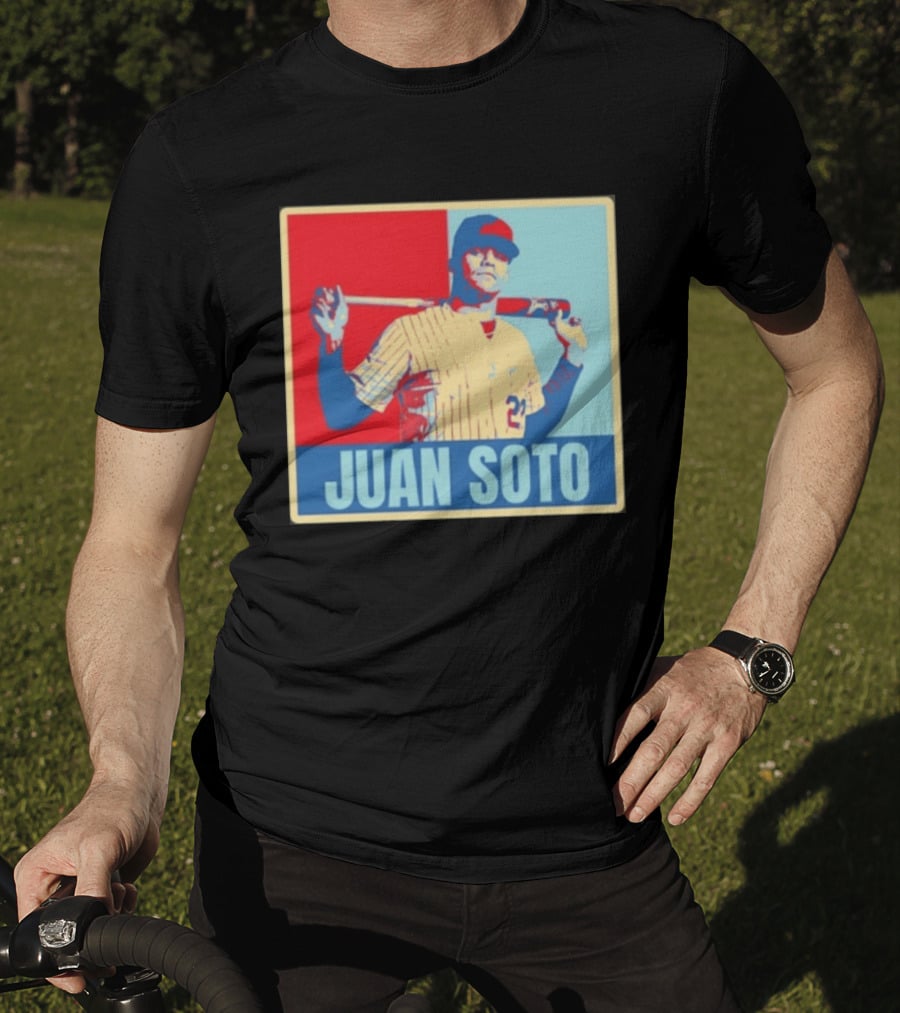 Juan Soto Mets Red Blue T-Shirt
