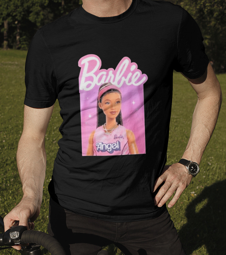 Barbie Angel Basketball Doll T-Shirt