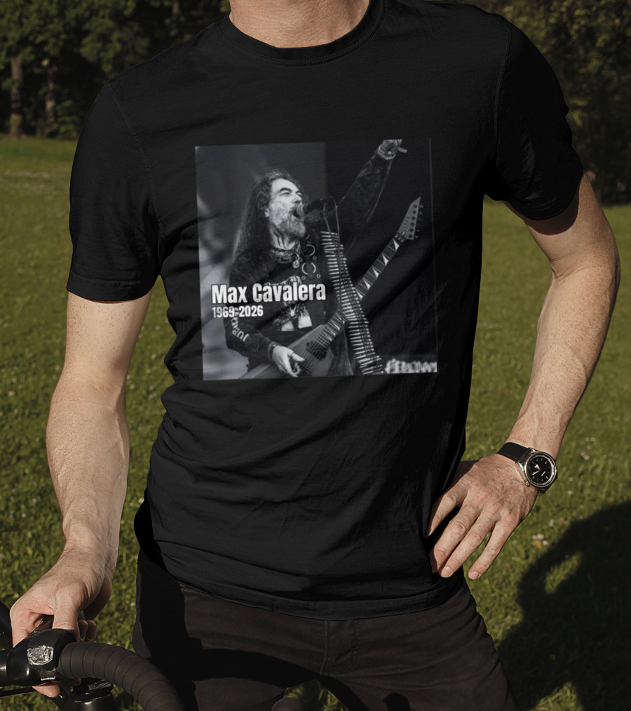 Max Cavalera 1969 2026 Heavy Metal Icon Performance T-Shirt
