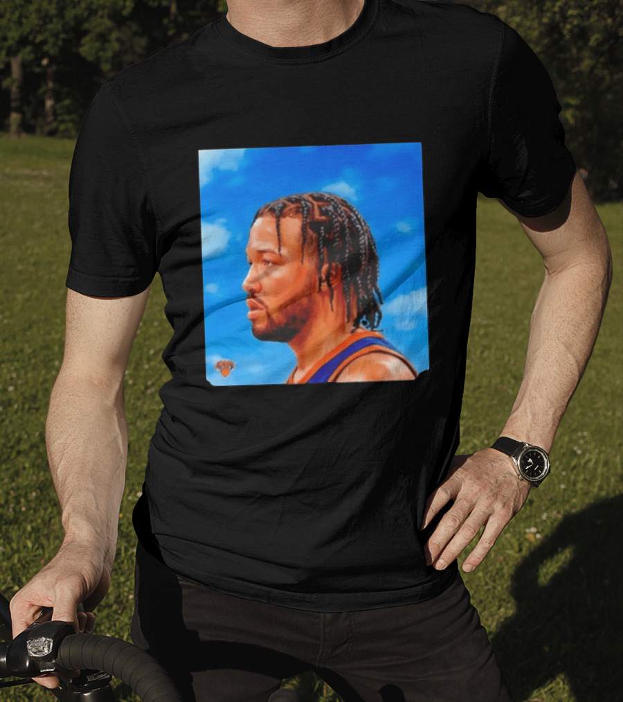 New York Knicks Jalen Brunson Nothing Was The Same Clouds Braids T-Shirt