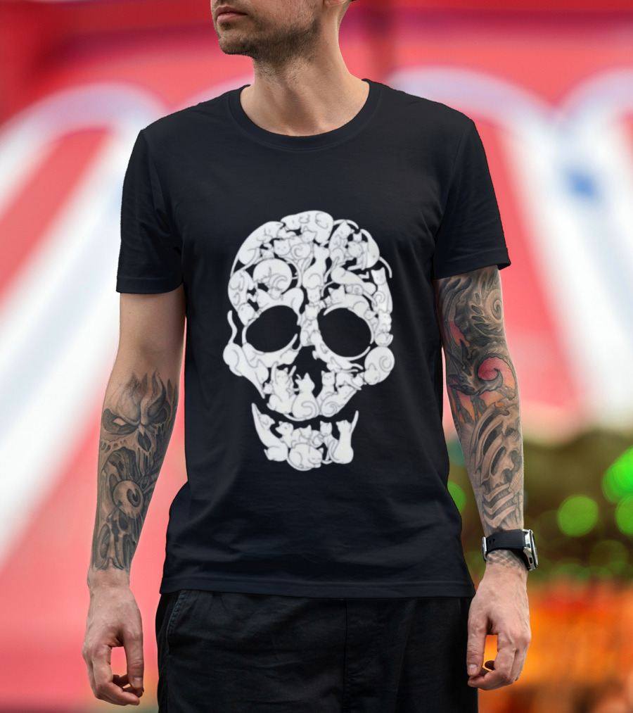 Original Cats Skull Tobe Fonseca Kittens T-Shirt
