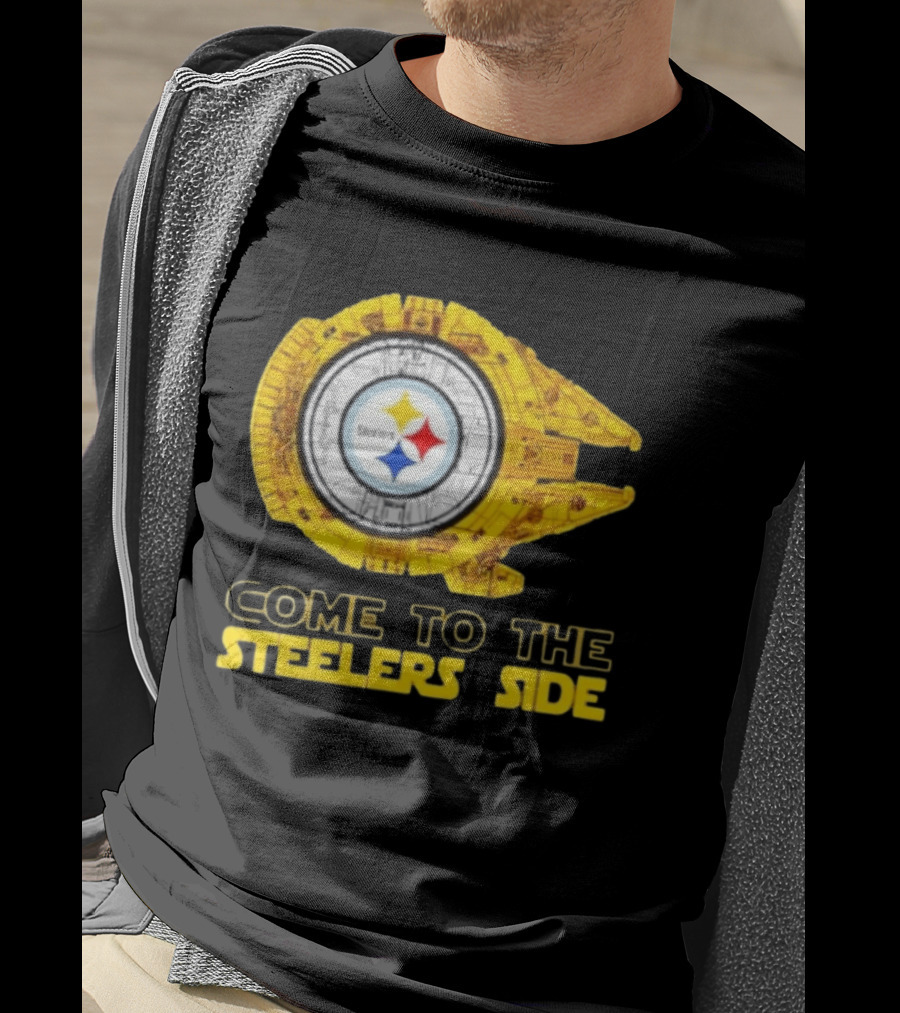 Original Star Wars Pittsburgh Steelers Come To The Steelers Side T-Shirt