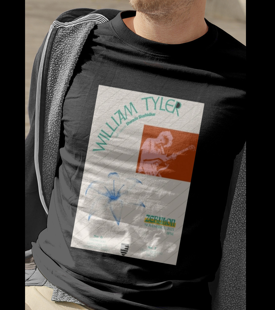 William Tyler Shazhad Shashidhar Zebulon California Concert November 5 6 7 2025 Mohave Gold Ojai Underground T-Shirt