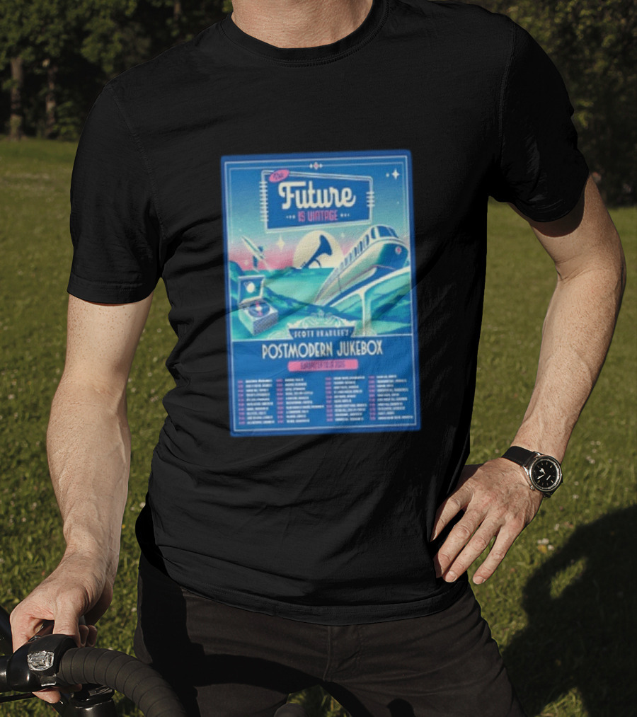Future Is Vintage Scott Bradlee's Postmodern Jukebox Europe UK Tour 2026 T-Shirt