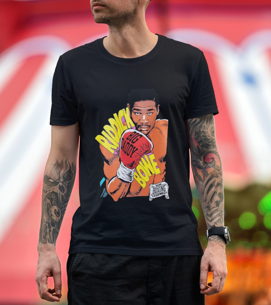 Riddick Bowe Big Daddy The Boxing Legends T-Shirt