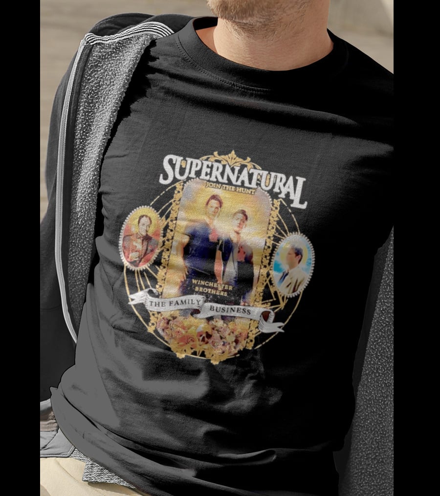 Supernatural Join The Hunt Winchester Brothers The Family Business T-Shirt