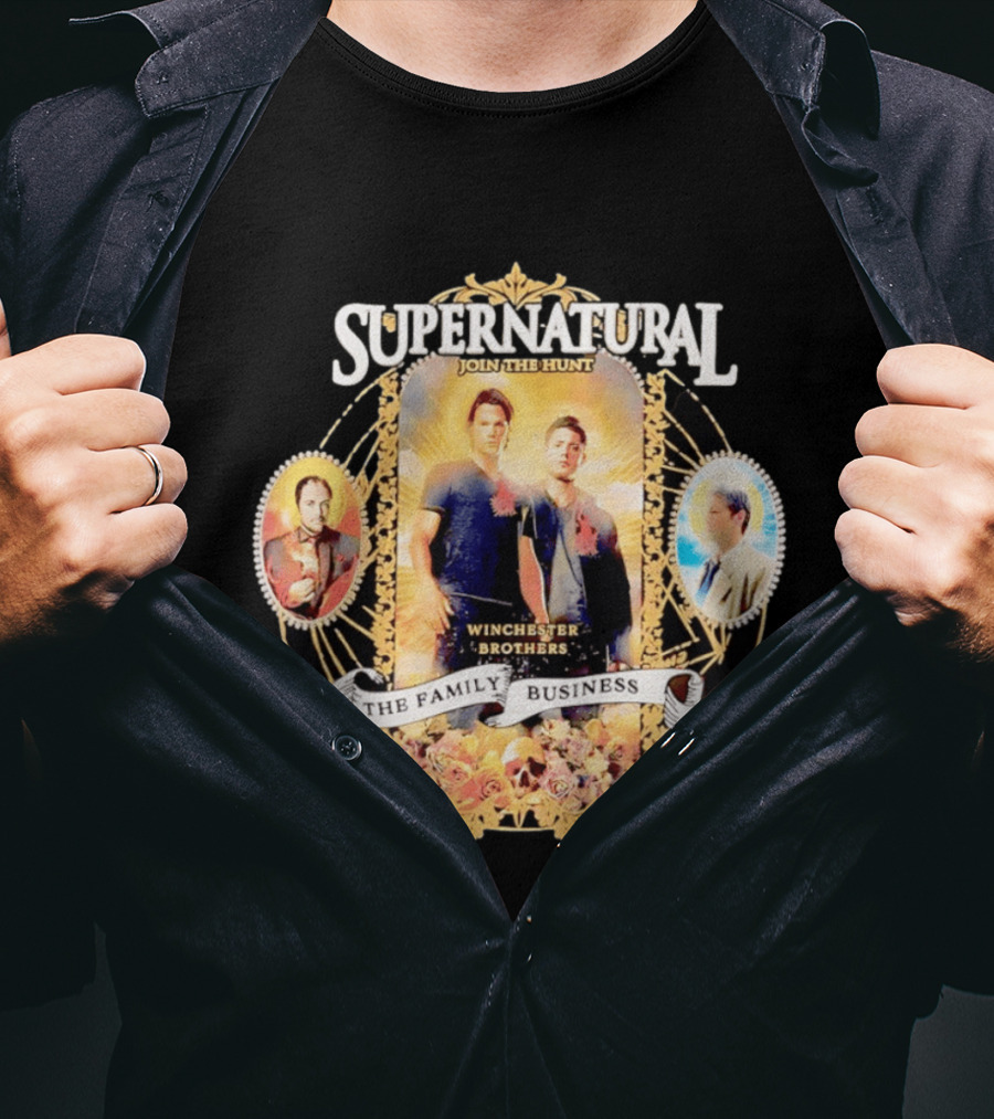 Supernatural Join The Hunt Winchester Brothers The Family Business T-Shirt