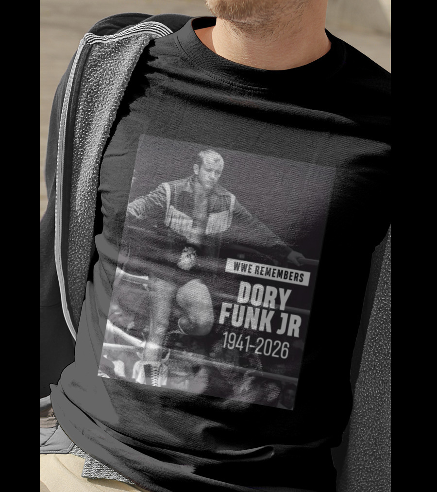 WWE Remembers Dory Funk Jr 1941 2026 T-Shirt