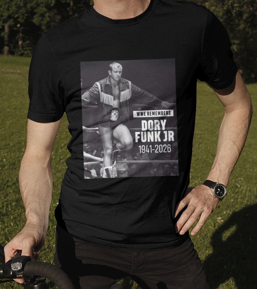 WWE Remembers Dory Funk Jr 1941 2026 T-Shirt