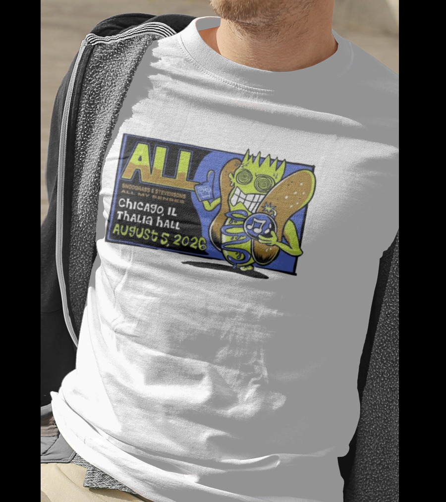 ALL Snodgrass Stevensons Chicago Thalia Hall August 5 2026 T-Shirt