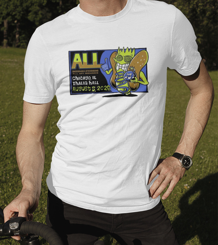 ALL Snodgrass Stevensons Chicago Thalia Hall August 5 2026 T-Shirt